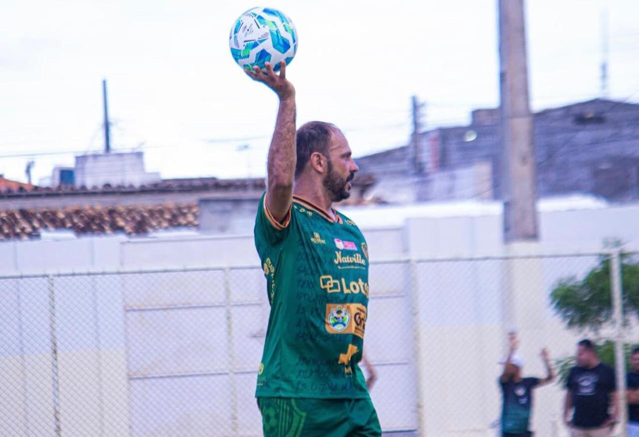 Aos 40 anos, Fábio Júnior termina Campeonato Sergipano como artilheiro da primeira fase