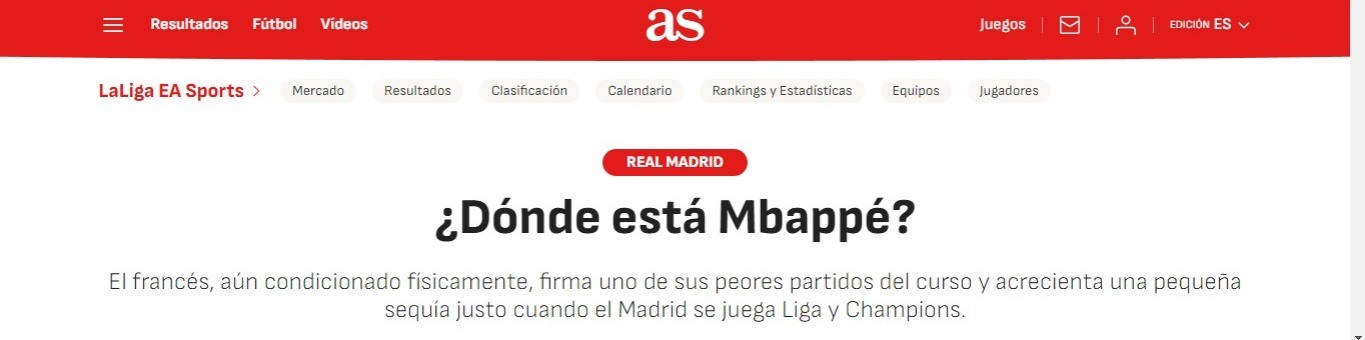 Jornal espanhol destaca momento de Vini Jr: “O Real gira em torno de seu talento transbordante”