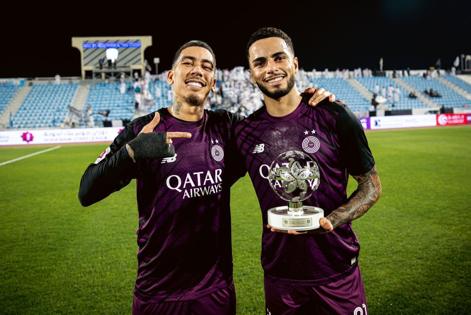 Firmino marca, e Al-Saad abre quatro pontos de vantagem na ponta da liga do Catar