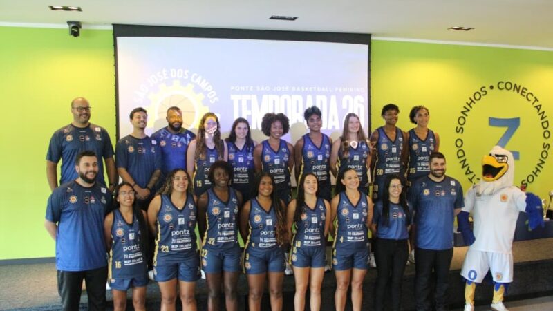 São José Basketball Feminino apresenta equipe para temporada 2026