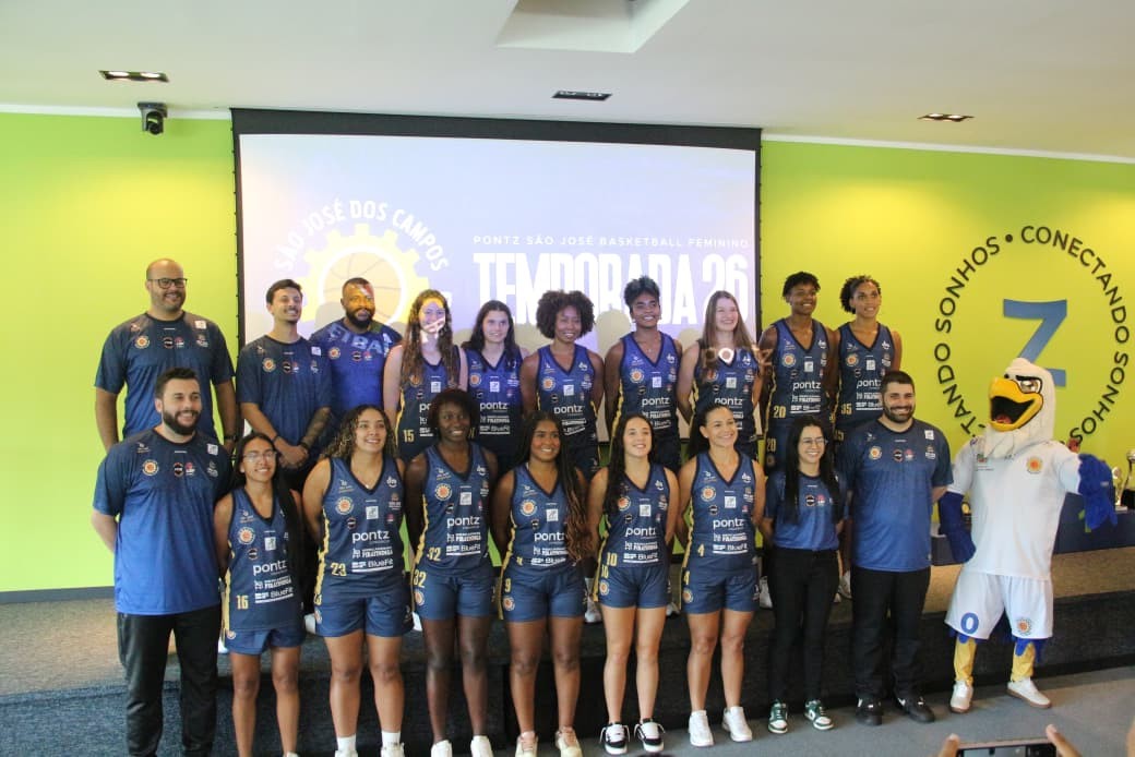 São José Basketball Feminino apresenta equipe para temporada 2026