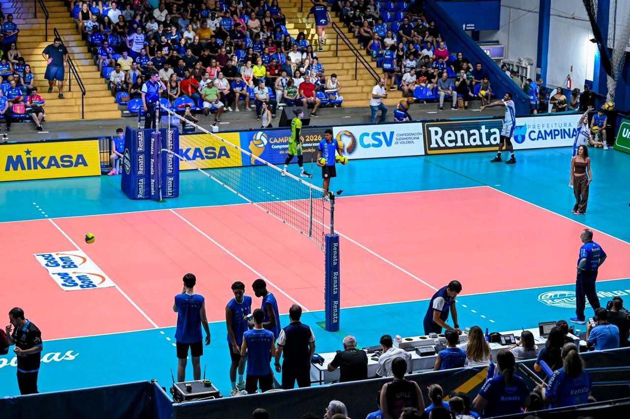 Campinas x San Lorenzo-ARG pelo Sul-Americano de Vôlei: onde assistir ao vivo