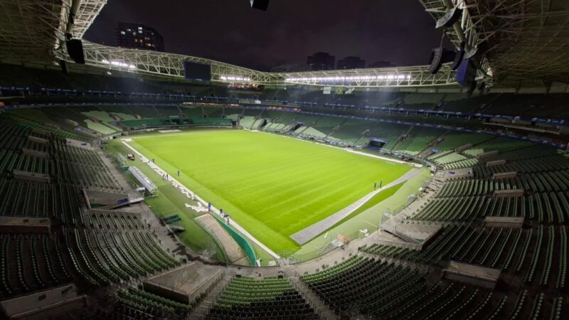 Allianz Parque avança em troca do gramado e tenta ficar pronto para eventual final do Palmeiras