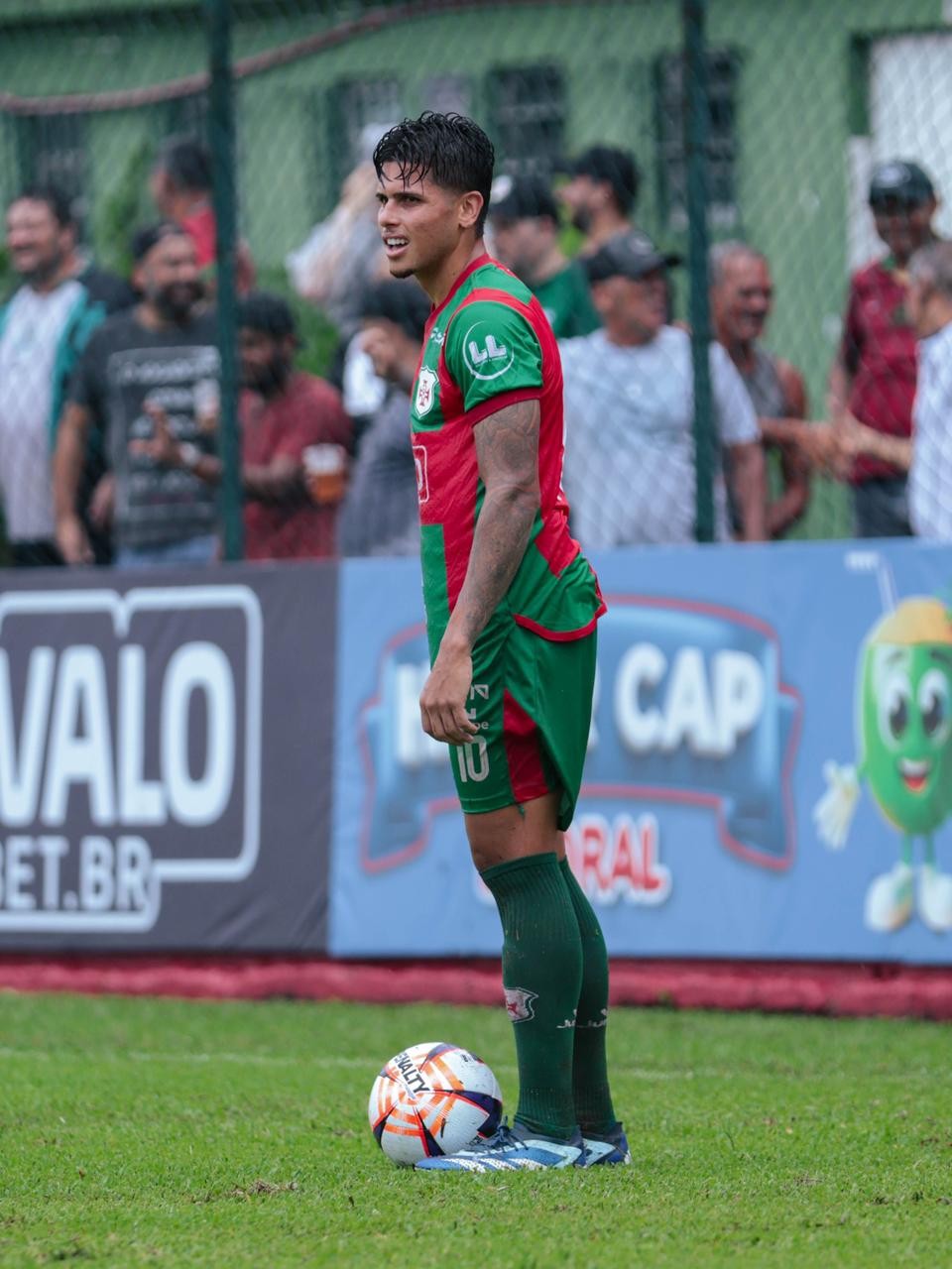 Yohan Marcellus assume artilharia do Paulista A3 e vive melhor fase da carreira na Portuguesa Santista