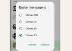 Adeus, print? WhatsApp libera até 100 mensagens antigas em grupos