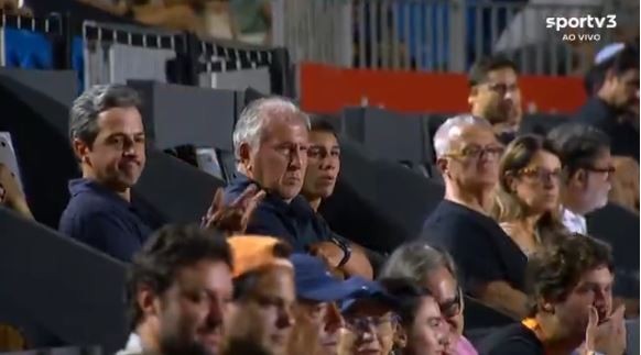 Zico vai o Rio Open e é ovacionado pela torcida; Ancellotti também marca presença