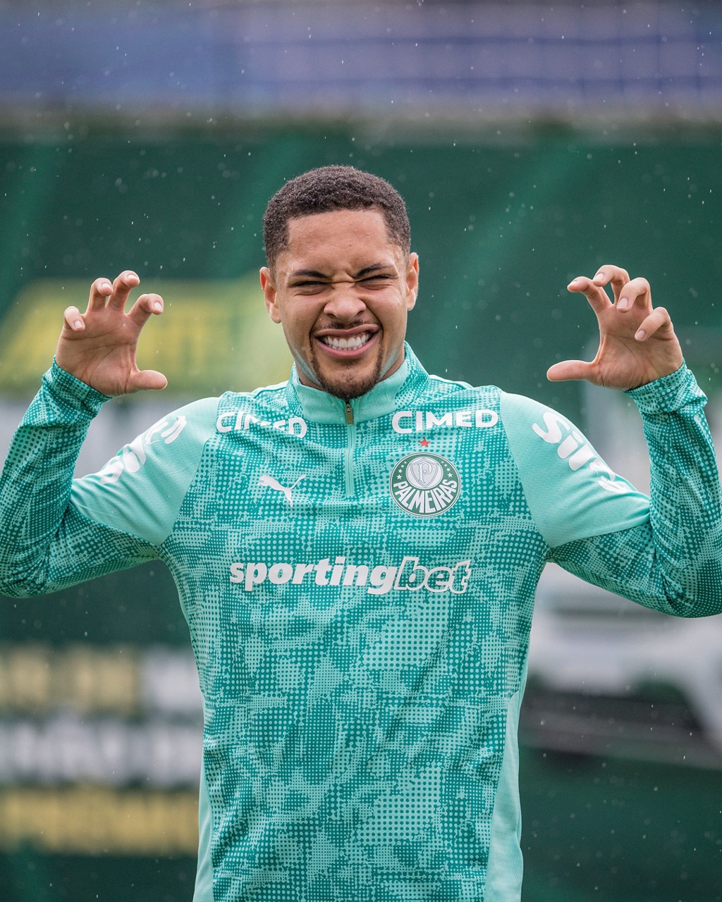 Escalação: Palmeiras finaliza preparação para final e deve ter Vitor Roque no time titular