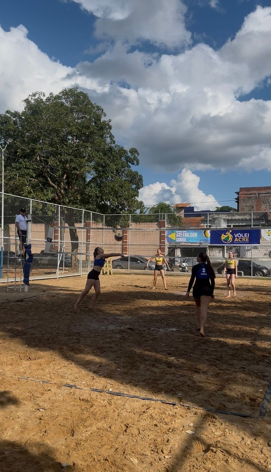 Chuva atrapalha e 1ª etapa do Acreano de Vôlei de Praia Sub-17 será finalizada na sexta-feira