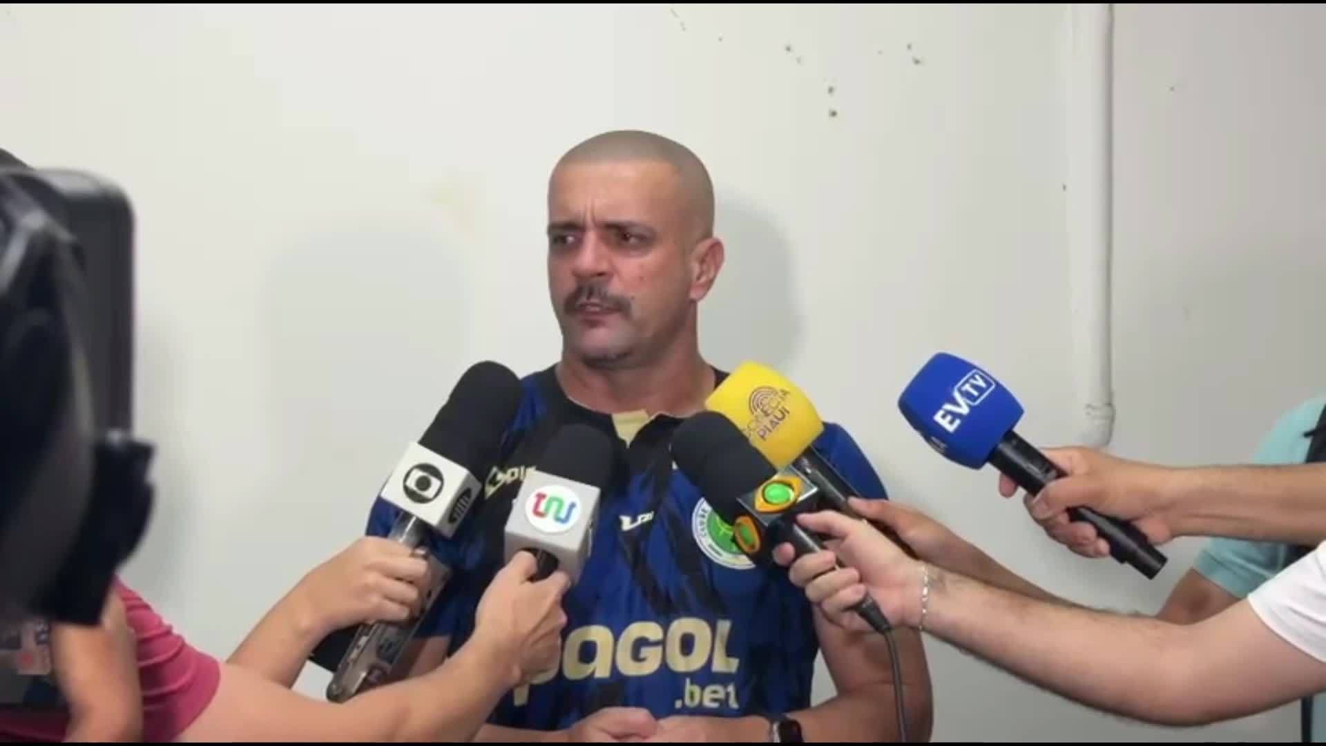 ▶️ Veja entrevistas após Altos 0 x 2 Atlético-PI, pelo jogo de ida da semifinal do Piauiense 2026