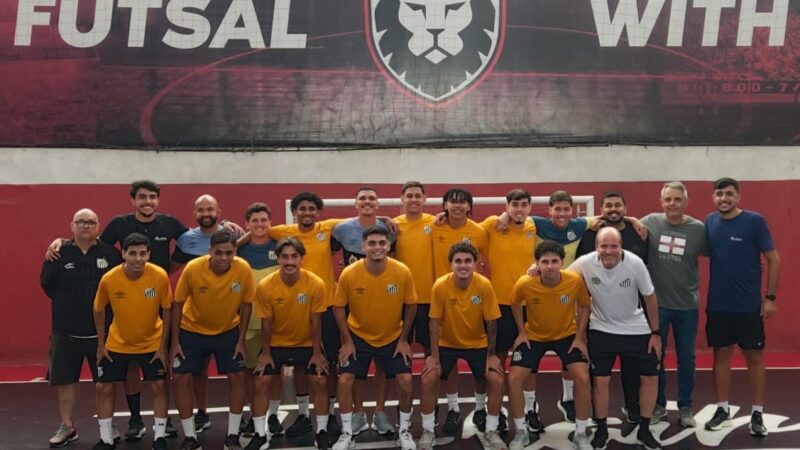 Santos ‘empresta’ nome, cede uniforme e retoma futsal sub-20 após oito anos