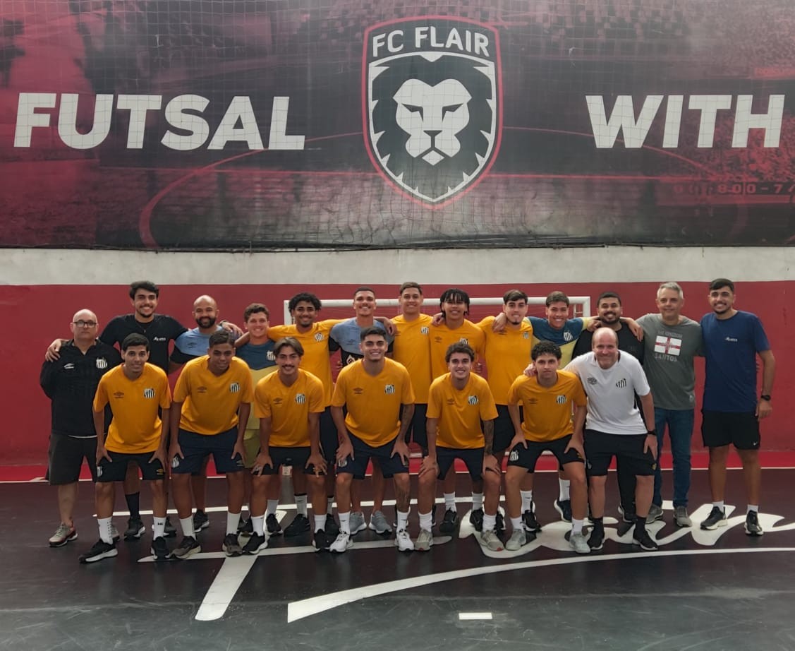 Santos ‘empresta’ nome, cede uniforme e retoma futsal sub-20 após oito anos