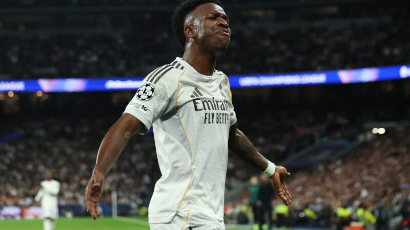 Vinicius Junior é o jogador mais decisivo na Champions League nas últimas cinco temporadas