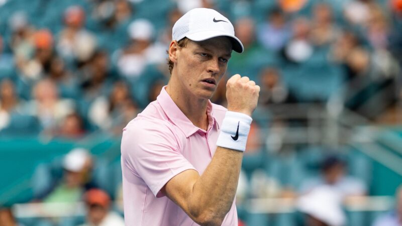 Sinner é campeão do Miami Open e repete feito que havia acontecido apenas três vezes