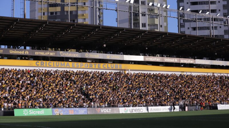 Criciúma estreia em casa na Série B com mudanças e modernizações no Heriberto Hülse
