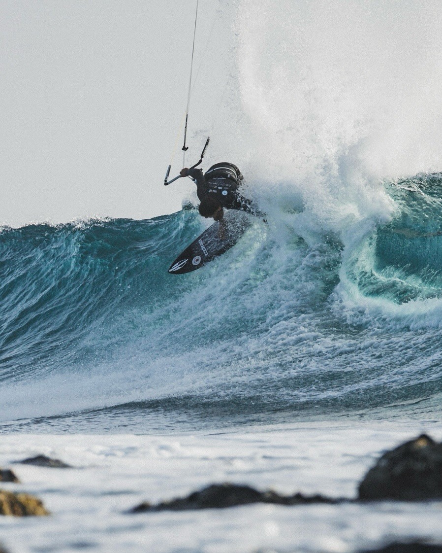 Gabriel Benetton fica em 3º na abertura do mundial de kitesurf em Cabo Verde