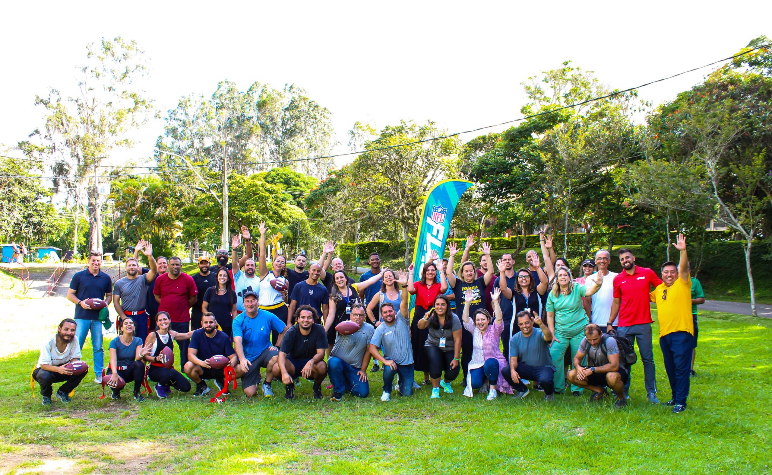 NFL fecha 1º acordo no Brasil para prática de flag football em escolas