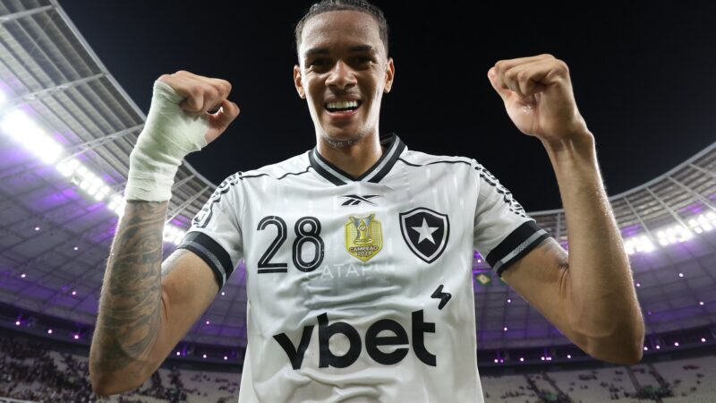 Botafogo encaminha venda de Newton ao Santos