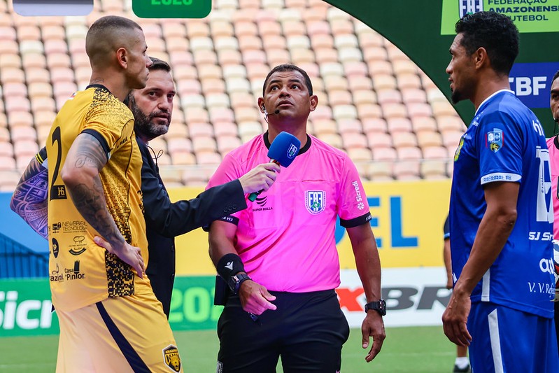 Final do Amazonense 2026 tem arbitragem definida para decisão entre Nacional e Amazonas