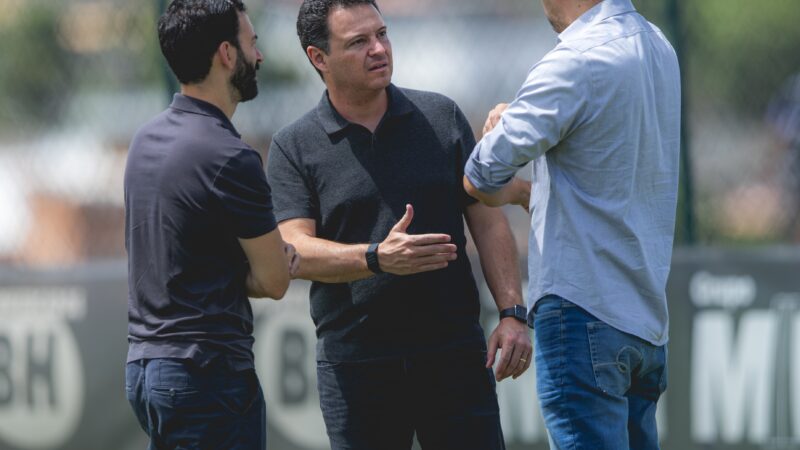 Atlético-MG inicia semana pressionado pelos resultados e com entrevista de executivo de futebol