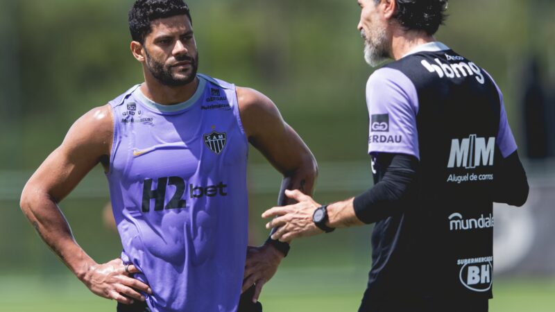 Domínguez exalta papel de Hulk no Atlético-MG, mas deixa dúvida para próximo jogo