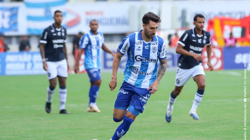 Artilheiro do Paysandu em 2026 está fora da estreia na Série C