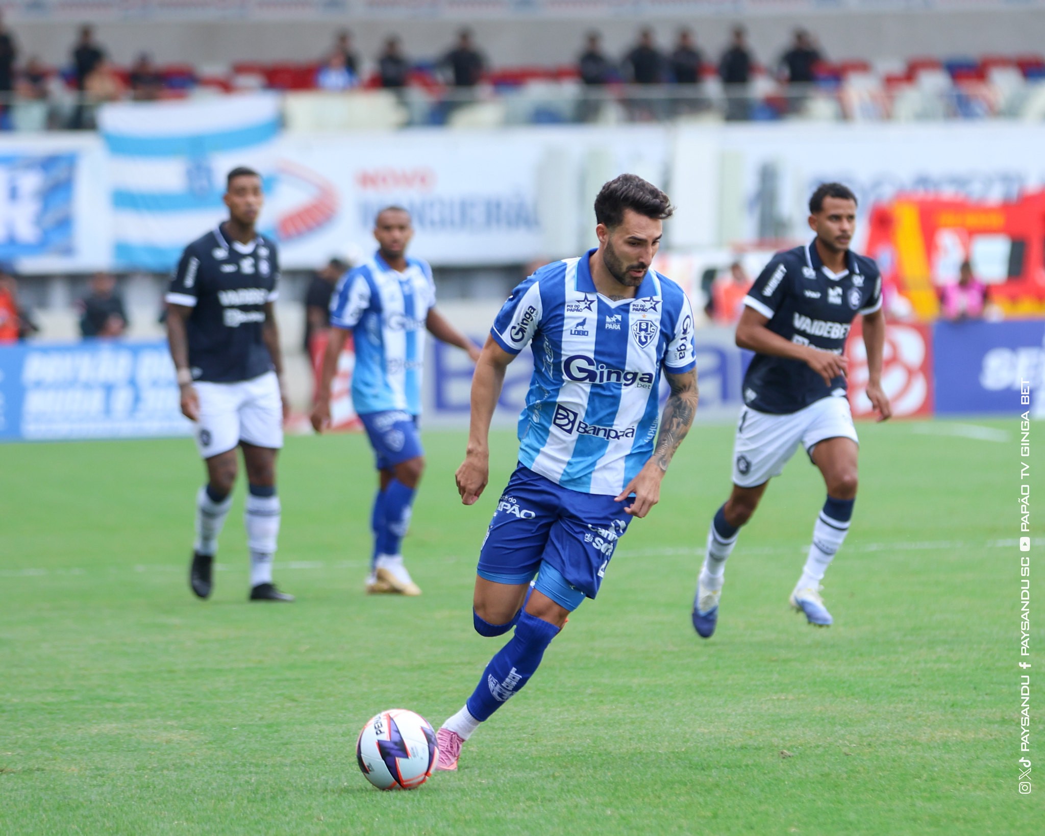 Artilheiro do Paysandu em 2026 está fora da estreia na Série C