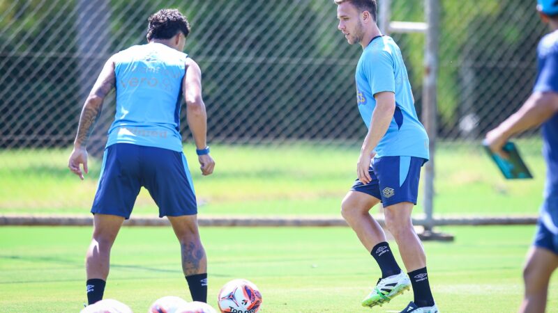 Escalação do Grêmio: Arthur deve ficar fora contra o Bragantino; jovem é promovido