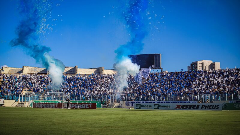 Com 10 mil pessoas, jogo de ida da final tem maior público do Campeonato Sergipano