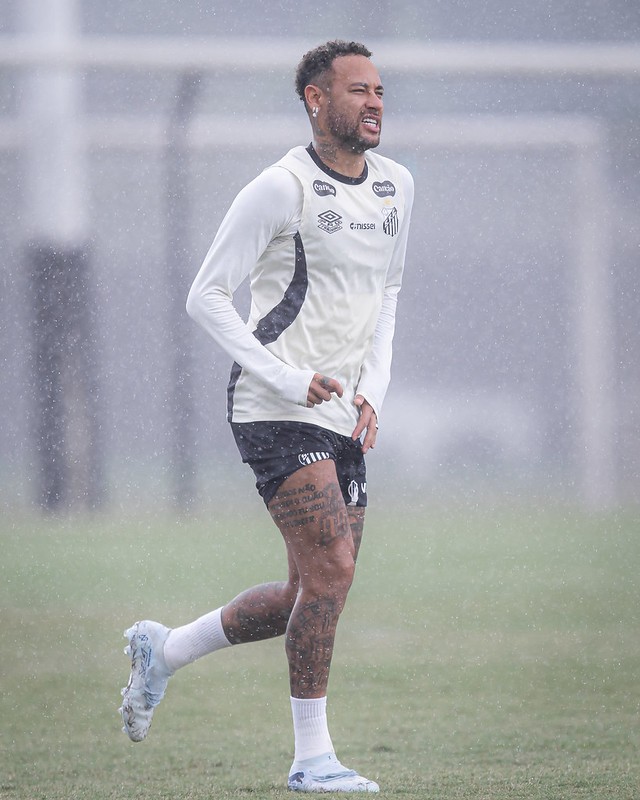 Neymar será desfalque em Santos x Mirassol, jogo que terá Ancelotti no estádio