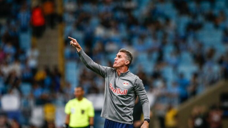 Mancini vê Bragantino melhor no segundo tempo e lamenta empate contra o Grêmio: ‘Gosto amargo’