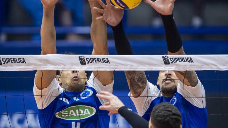 Cruzeiro domina Guarulhos e dá passo para garantir liderança na 1ª fase da Superliga masculina