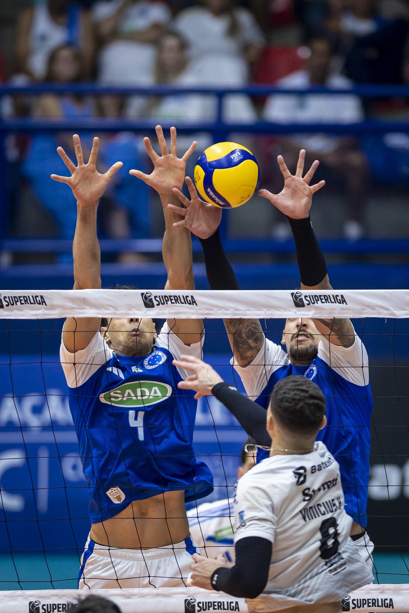 Cruzeiro domina Guarulhos e dá passo para garantir liderança na 1ª fase da Superliga masculina