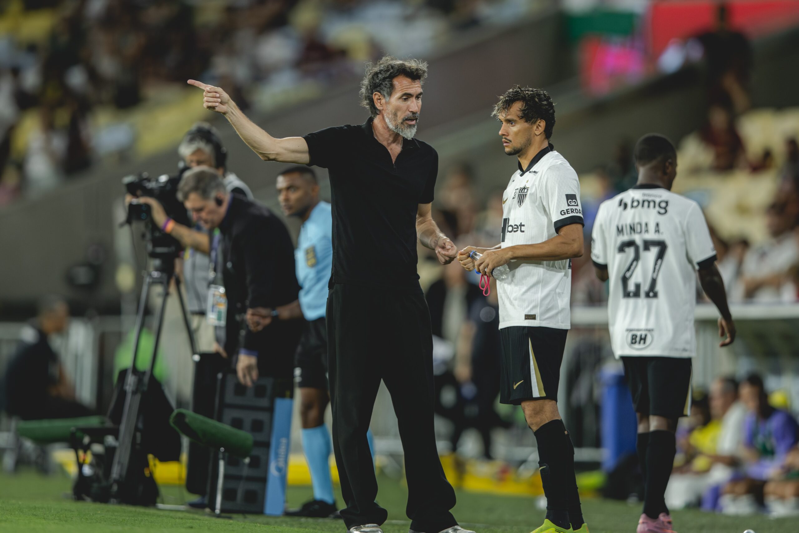 Domínguez pede mais “personalidade” ao time do Atlético-MG