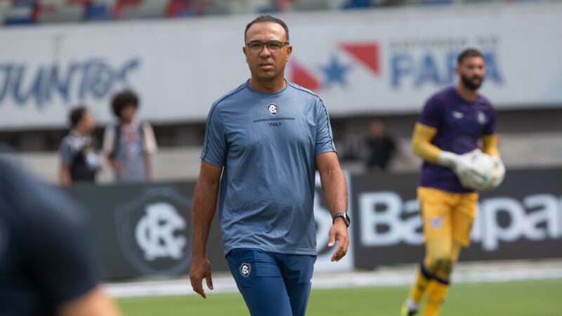 Auxiliar do Remo desconversa sobre próxima escalação e justifica derrota: “Jogo foi decidido pela arbitragem”
