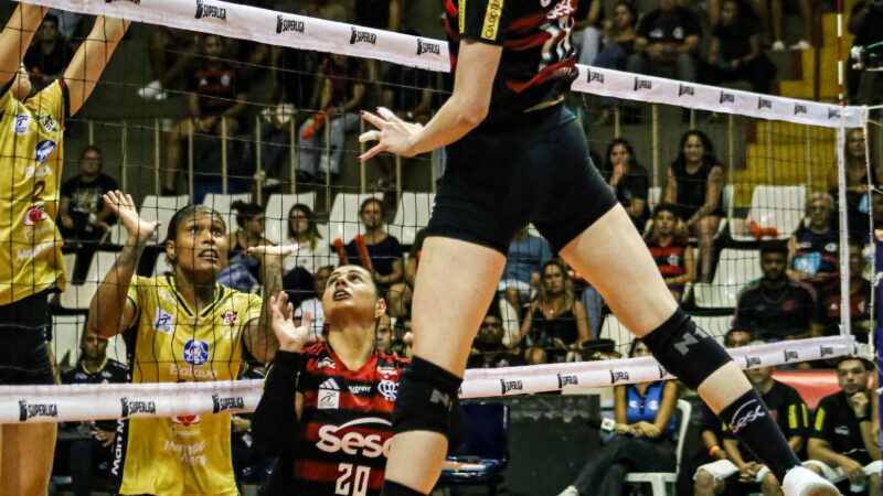Sesc-Flamengo vence o Mackenzie e garante a liderança na primeira fase da Superliga feminina