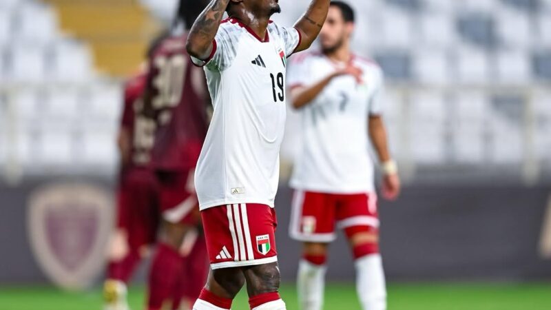 Ex-Flamengo estreia pela seleção dos Emirados Árabes com gol: “Feliz demais”