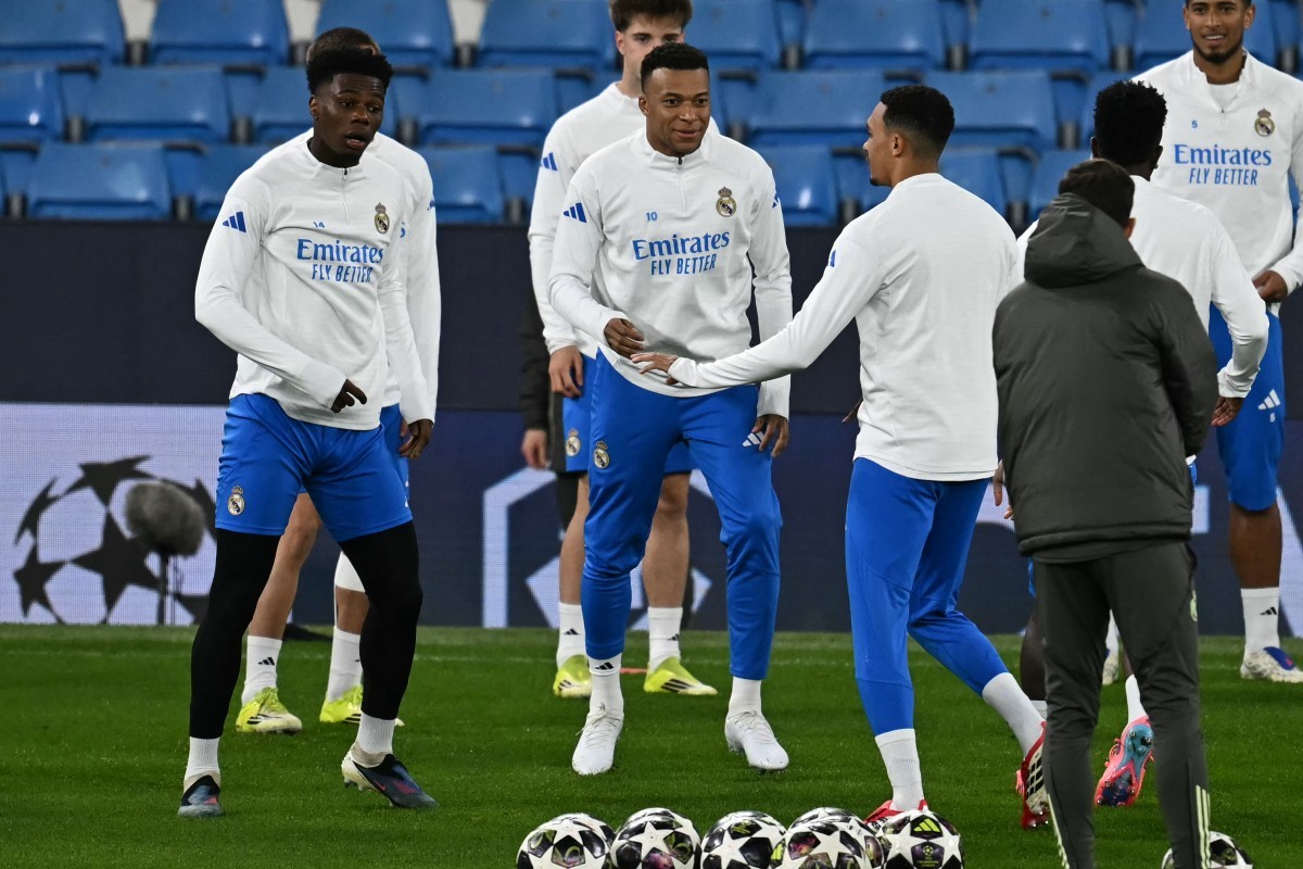 Contra o City, Real Madrid conta com a volta de Mbappé, o “melhor jogador do mundo”