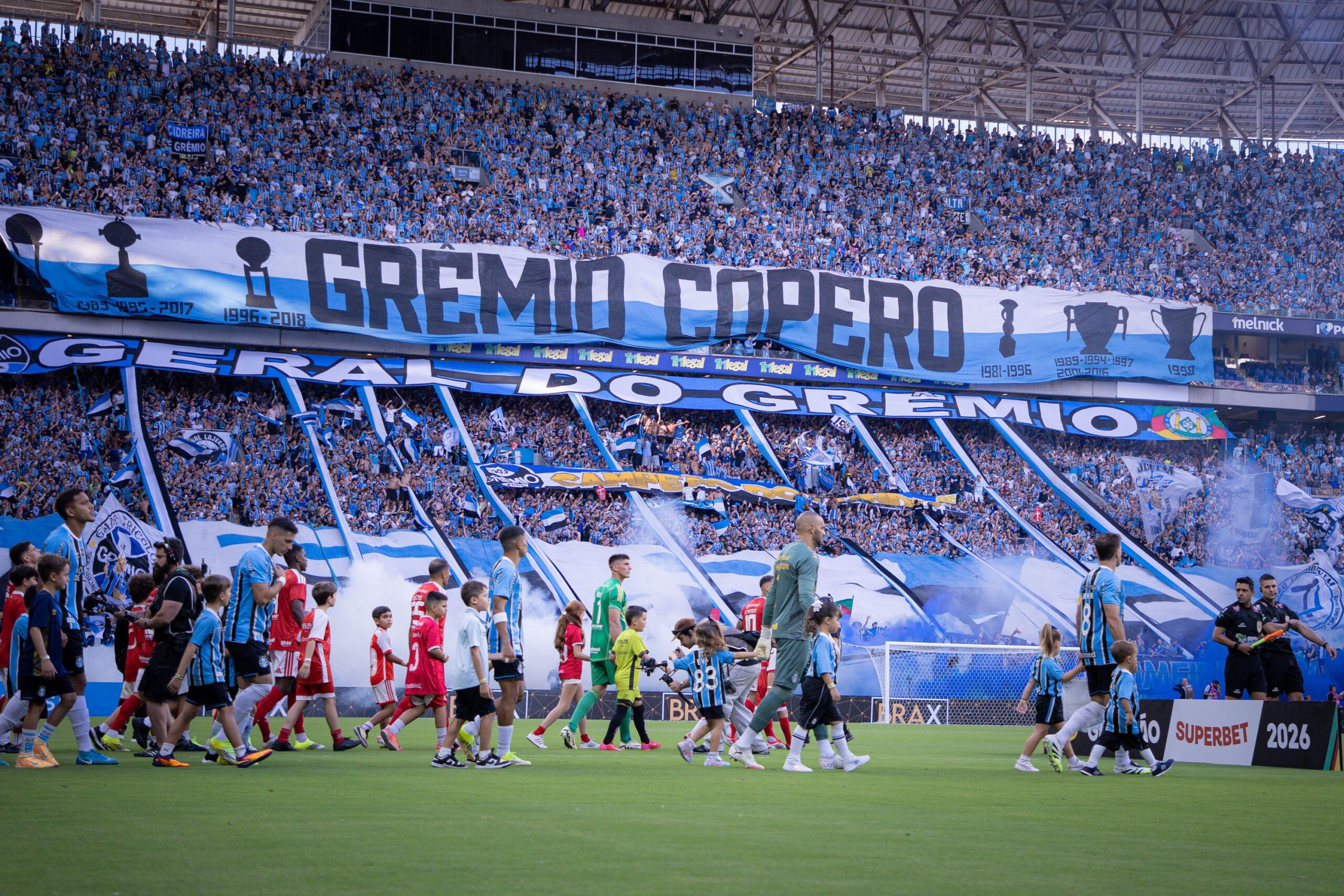Grêmio confia em lideranças para manter mobilização no Gre-Nal decisivo do Gauchão