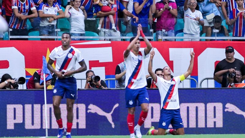 Bahia tem melhor sequência invicta no início do Campeonato Brasileiro em 40 anos