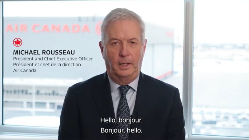 CEO da Air Canada deixa cargo após ser criticado por não falar francês em vídeo sobre acidente que matou pilotos em Nova York