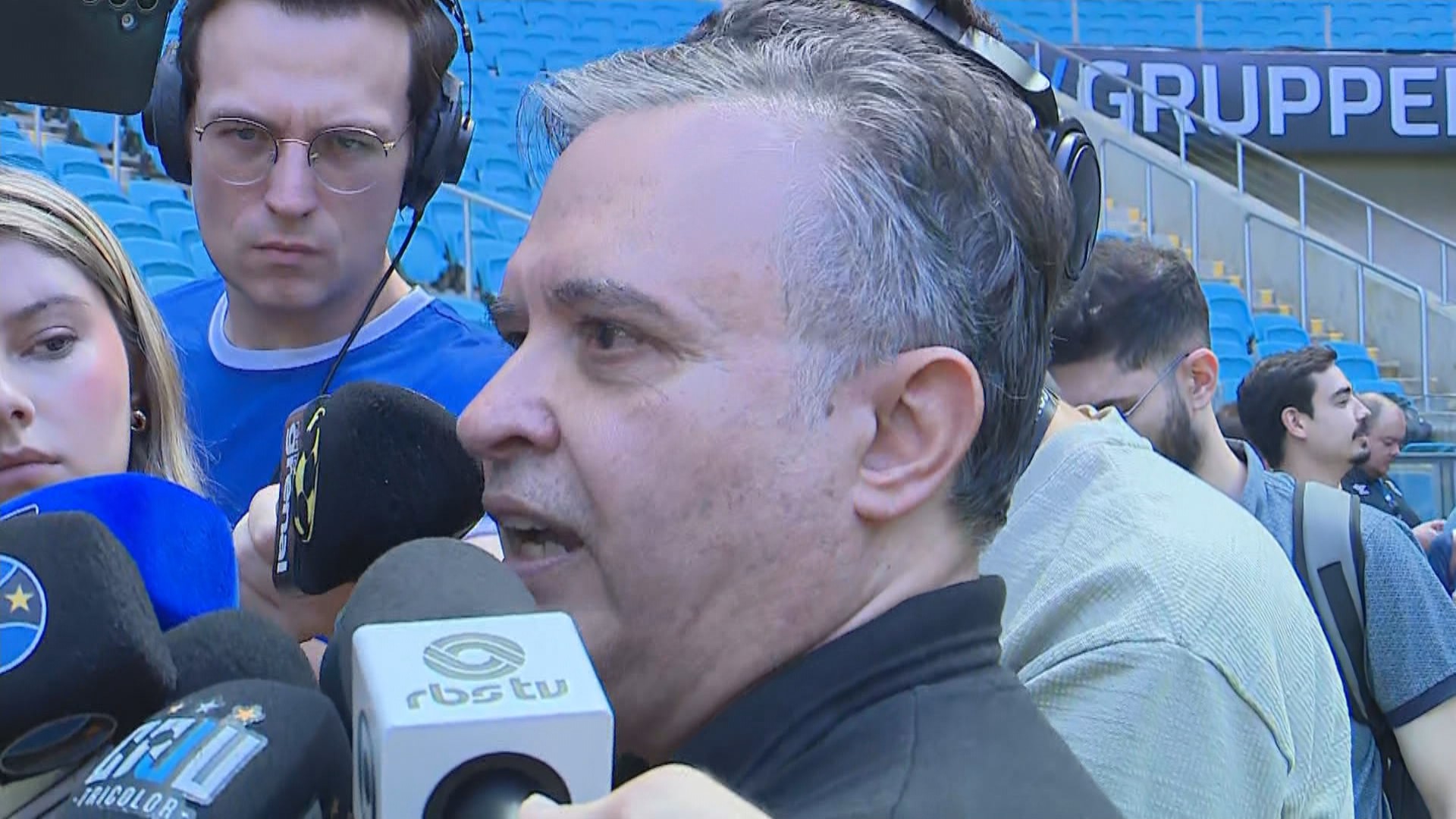 Vice do Grêmio diz que Inter criou clima bélico para o Gre-Nal: “Ação orquestrada”