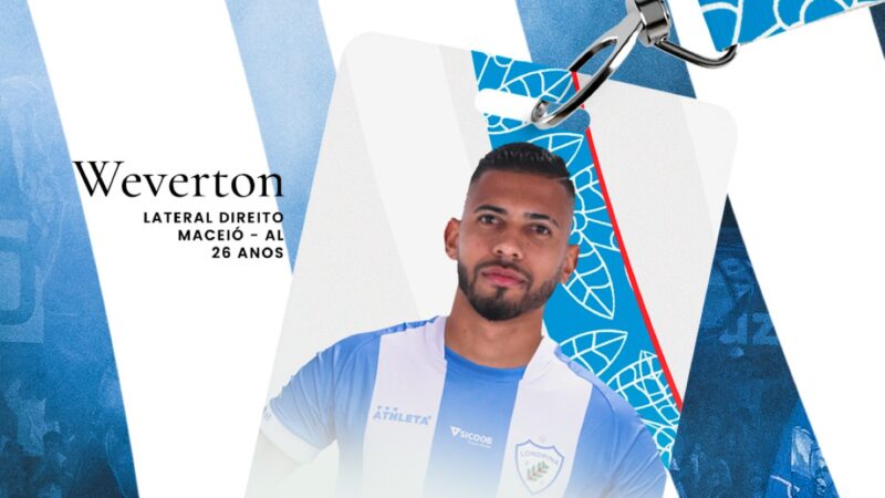 Londrina anuncia lateral Weverton, ex-Cruzeiro e Vasco