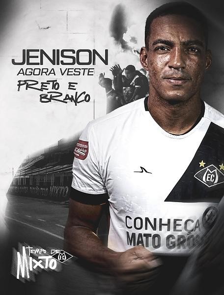 Mixto anuncia atacante com passagens por Novorizontino e Cuiabá para Série D