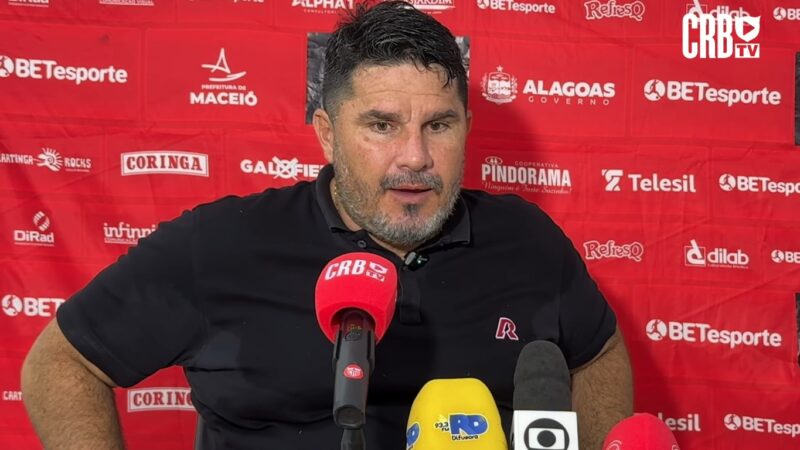Barroca destaca atuação do CRB na estreia da Copa do Brasil em meio às finais do Alagoano