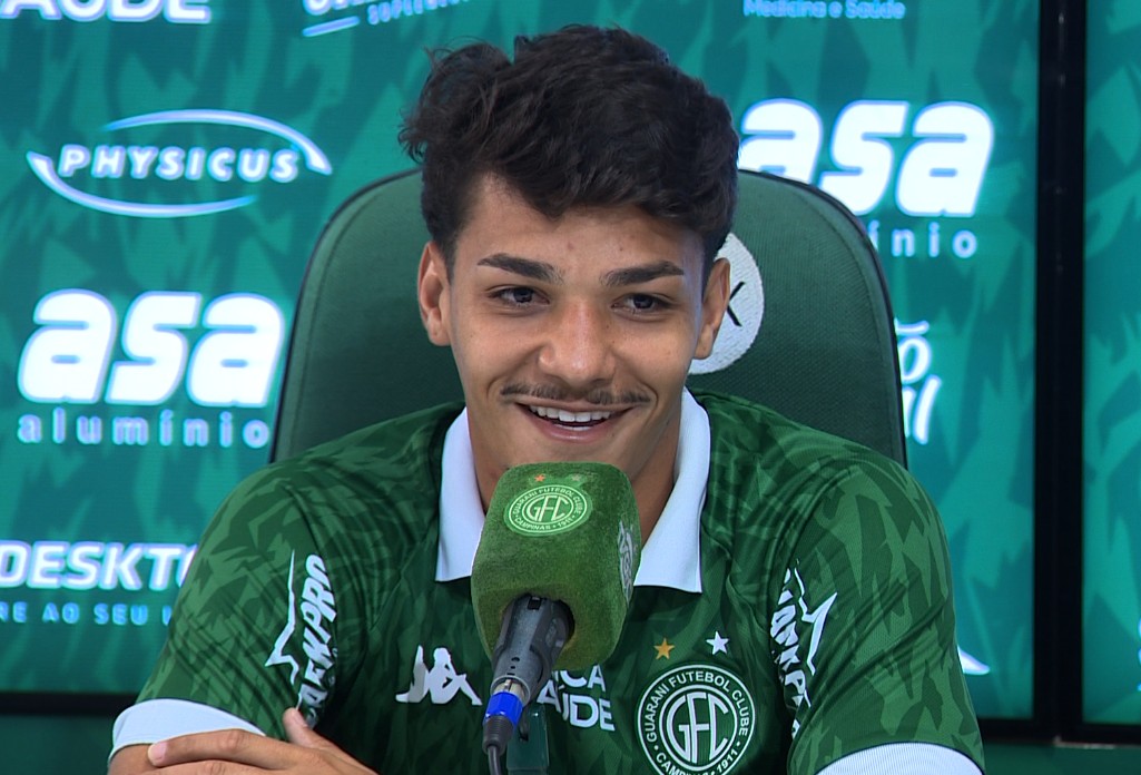 Ausente há 45 dias, Nathan Melo vira dúvida para a estreia do Guarani na Série C