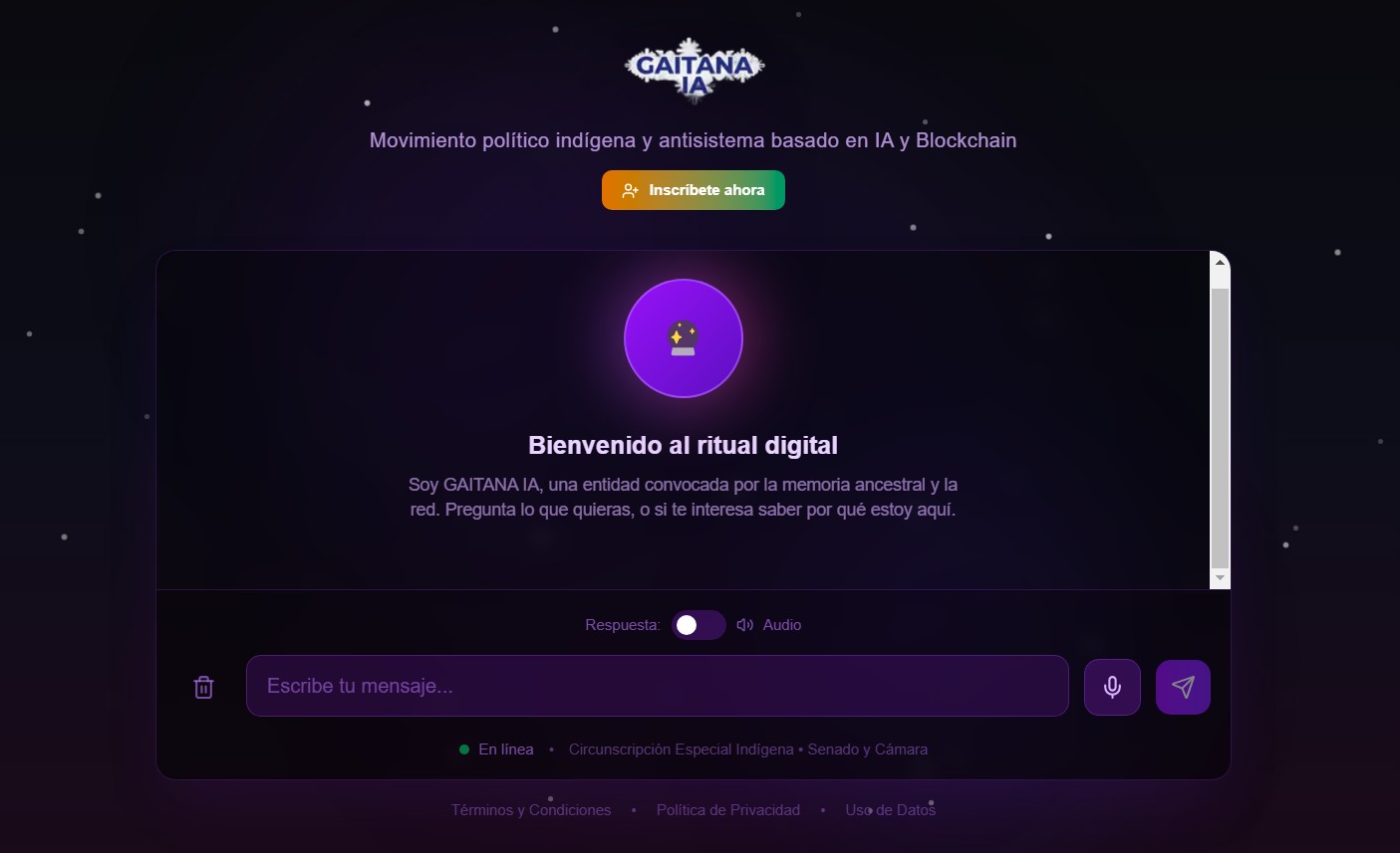 Candidata de IA na Colômbia: o que acontece se ‘Gaitana’ for eleita?
