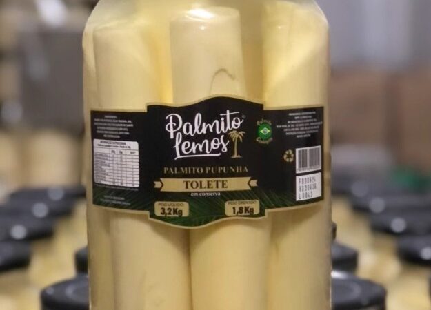 Governo proíbe comercialização de marca de palmito em conserva; veja qual