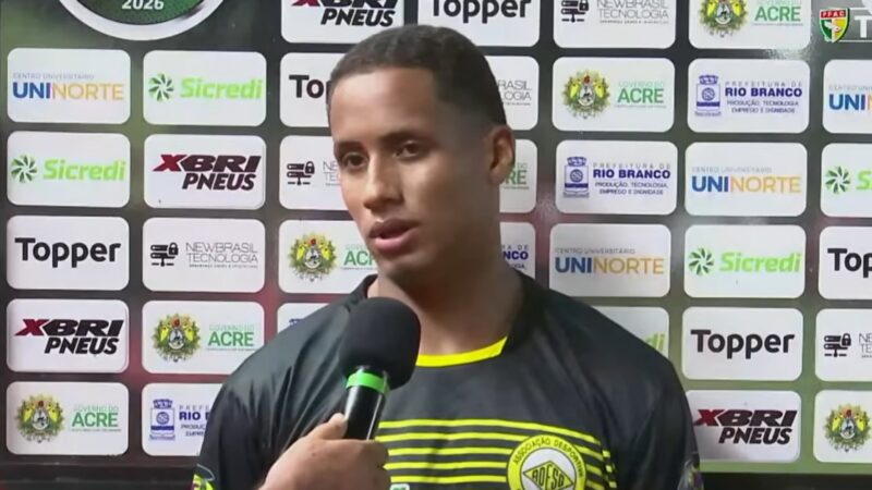 “Fomos um time guerreiro”, diz meia após derrota e rebaixamento da Adesg no Acreano