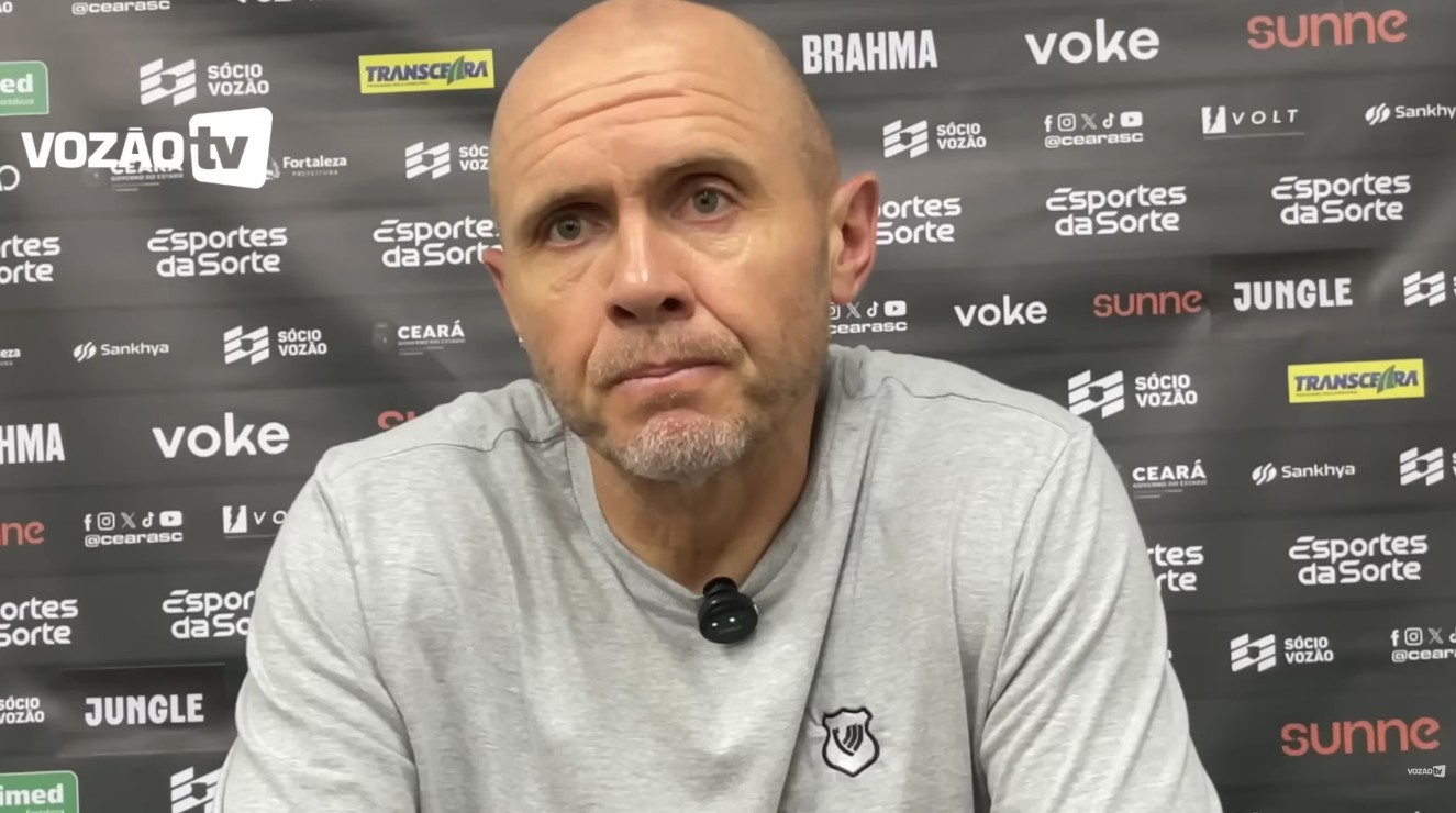 Mozart valoriza atuação do Ceará e pontua o que faltou para vencer no tempo normal