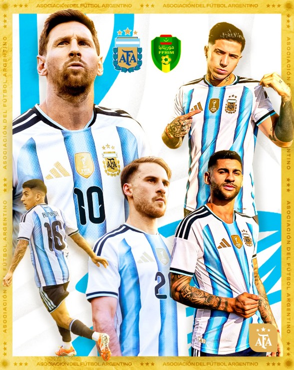 Seleção da Argentina anuncia amistoso contra 115ª colocada do ranking da FIFA